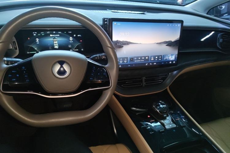 Used Denza D9 2022 DM-i 945 Luxury Model Center Console