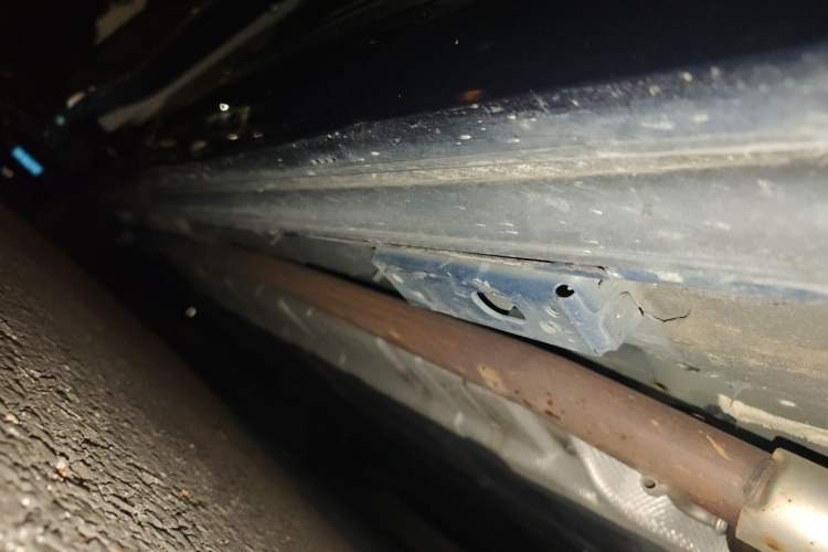 Used Denza D9 2022 DM-i 970 Four-Wheel Drive Prestige Model Chassis Front Right