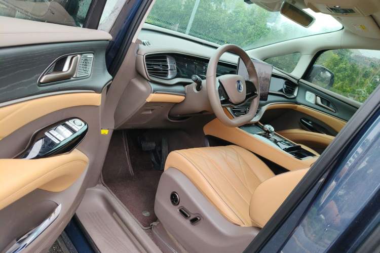 Used Denza D9 2022 DM-i 970 Four-Wheel Drive Prestige Model Driver Seat