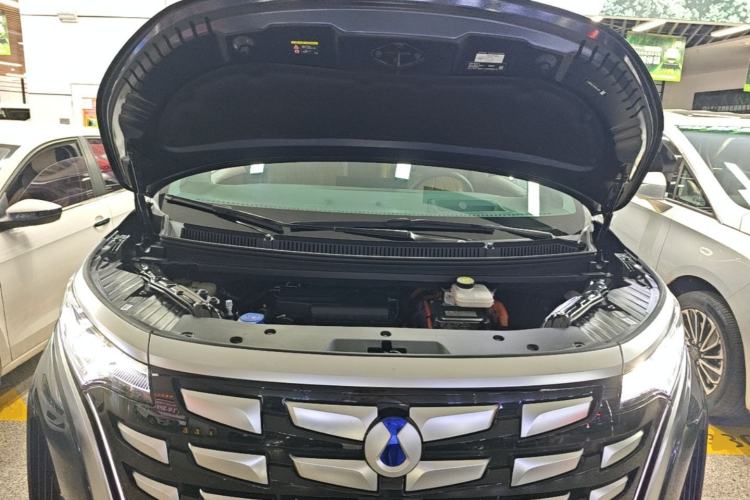 Used Denza D9 2022 DM-i 970 Four-Wheel Drive Flagship Model Engine Bay