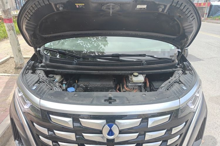Used Denza D9 2022 DM-i 1040 Prestige Model Engine Bay
