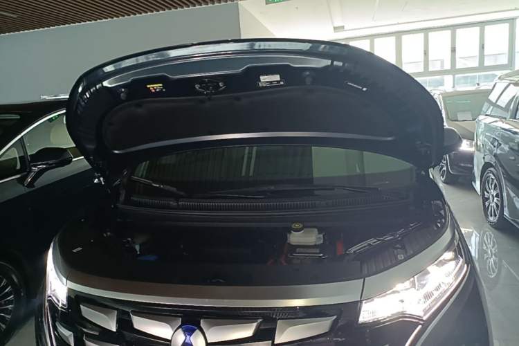 Used Denza D9 2022 DM-i 970 Four-Wheel Drive Flagship Model Engine Bay