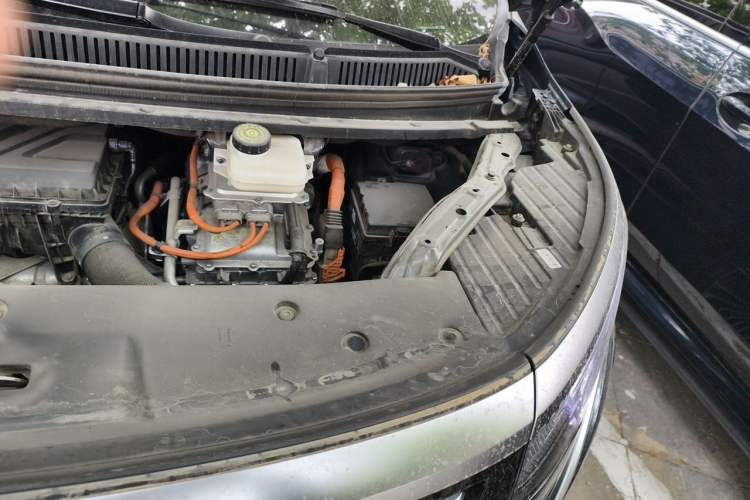 Used Denza D9 2022 DM-i 970 Four-Wheel Drive Prestige Model Engine Bay Left