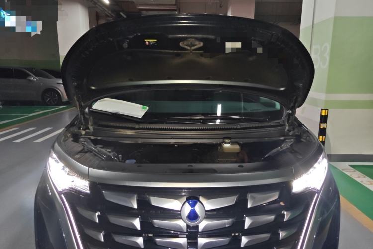Used Denza D9 2022 DM-i 970 Four-Wheel Drive Flagship Model Engine Bay