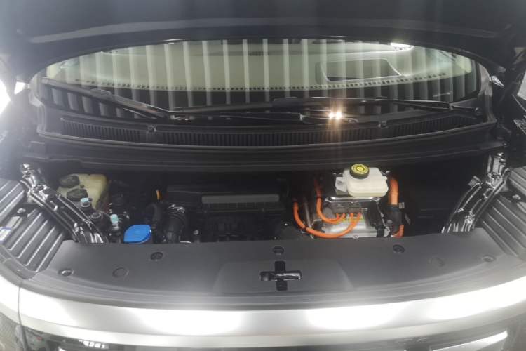 Used Denza D9 2022 DM-i 970 Four-Wheel Drive Flagship Model Engine Bay