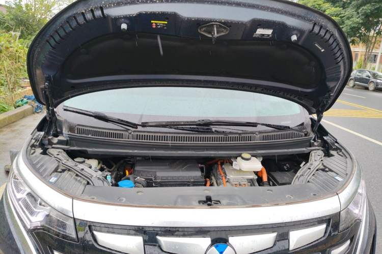 Used Denza D9 2022 DM-i 970 Four-Wheel Drive Prestige Model Engine Bay