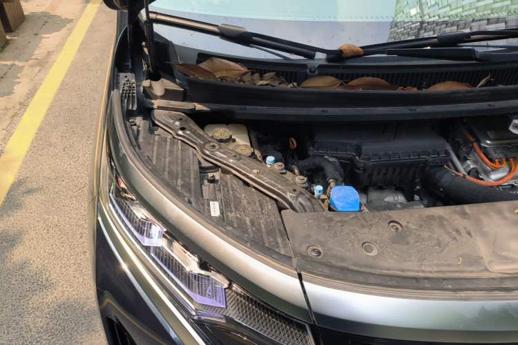 Used Denza D9 2022 DM-i 1040 Prestige Model Engine Bay Right
