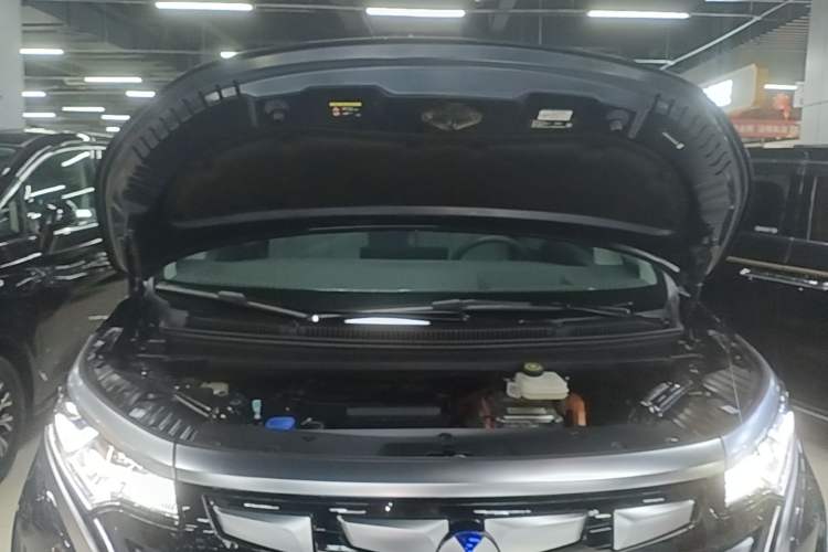 Used Denza D9 2022 DM-i 970 Four-Wheel Drive Flagship Model Engine Bay