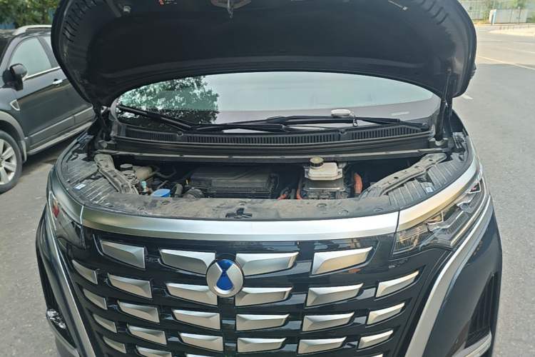 Used Denza D9 2022 DM-i 970 Four-Wheel Drive Prestige Model Engine Bay