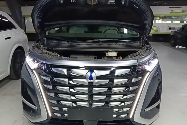 Used Denza D9 2022 DM-i 970 Four-Wheel Drive Flagship Model Engine Bay