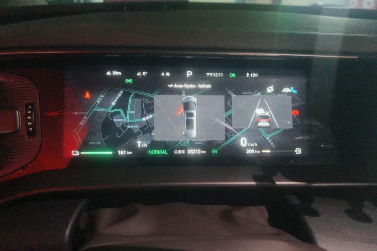 Used Denza D9 2022 DM-i 970 Four-Wheel Drive Prestige Model Instrument Cluster