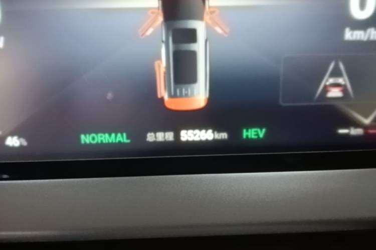 Used Denza D9 2022 DM-i 970 Four-Wheel Drive Flagship Model Instrument Cluster