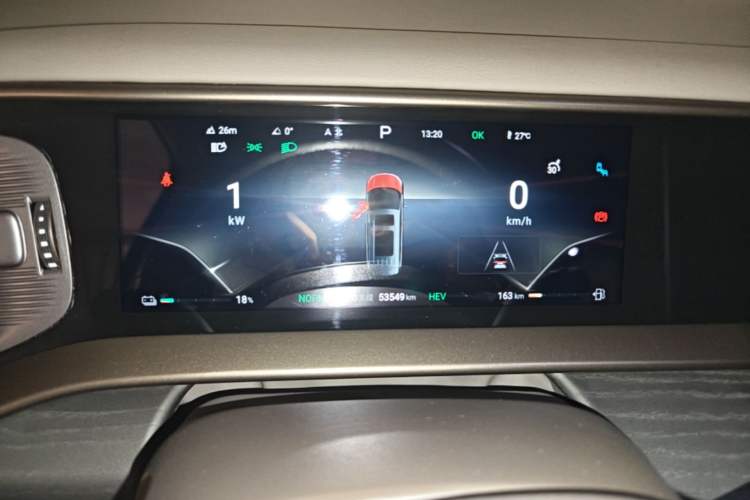 Used Denza D9 2022 DM-i 970 Four-Wheel Drive Prestige Model Instrument Cluster