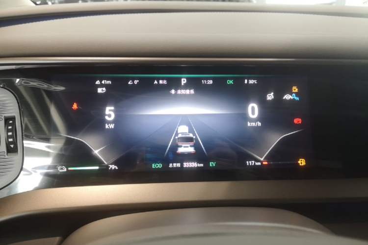 Used Denza D9 2022 DM-i 970 Four-Wheel Drive Flagship Model Instrument Cluster