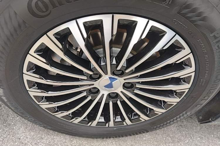 Used Denza D9 2022 DM-i 970 Four-Wheel Drive Flagship Model Left Front Wheel Hub