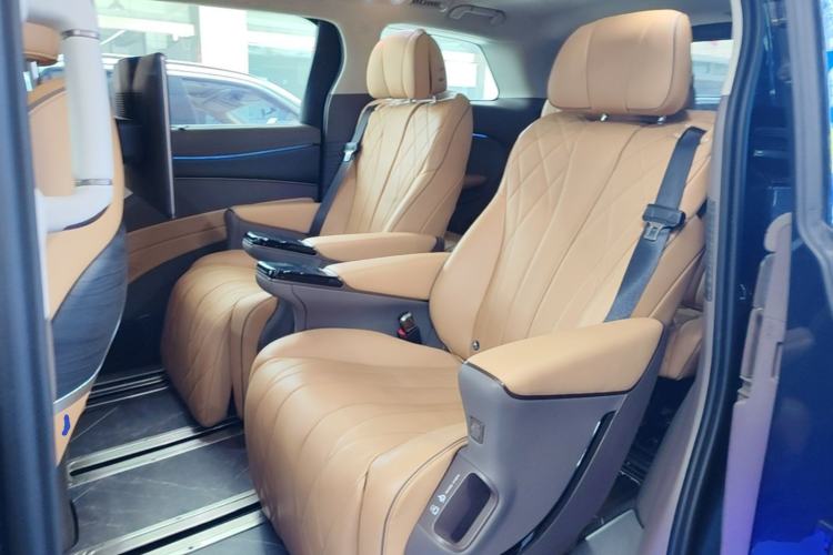 Used Denza D9 2022 DM-i 970 Four-Wheel Drive Flagship Model Left Rear Seat