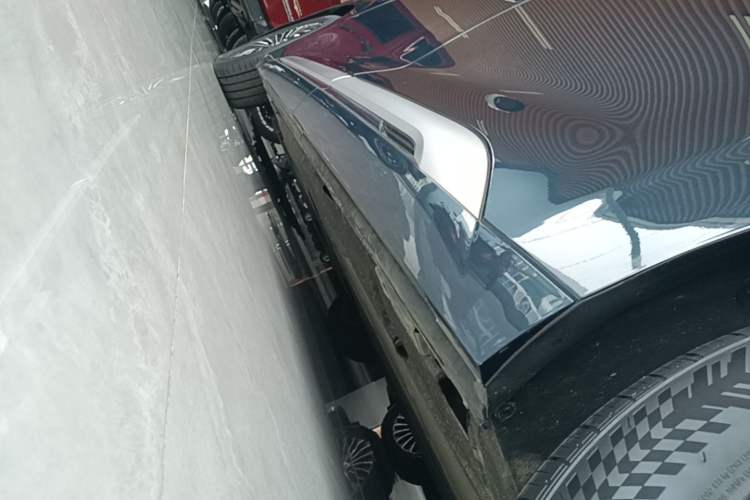 Used Denza D9 2022 DM-i 970 Four-Wheel Drive Flagship Model Left Side Sill