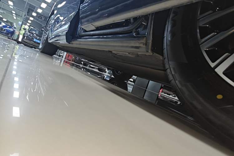 Used Denza D9 2022 DM-i 970 Four-Wheel Drive Flagship Model Left Side Sill