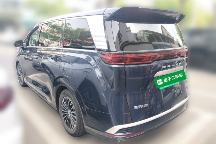 Used Denza D9 2022 DM-i 1040 Prestige Model Rear Left 45 Deg