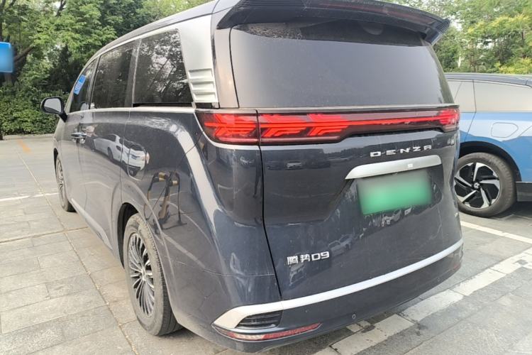 Used Denza D9 2022 DM-i 1040 Prestige Model Rear Left 45 Deg
