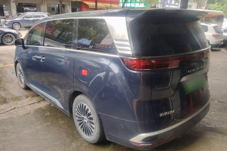 Used Denza D9 2022 DM-i 1040 Prestige Model Rear Left 45 Deg
