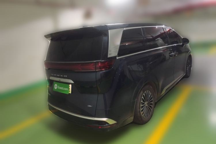 Used Denza D9 2022 DM-i 1040 Prestige Model Rear Right 45 Deg