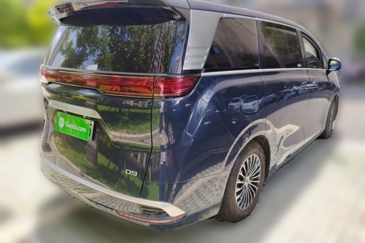 Used Denza D9 2022 DM-i 1040 Prestige Model Rear Right 45 Deg