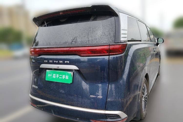 Used Denza D9 2022 DM-i 970 Four-Wheel Drive Prestige Model Rear Right 45 Deg