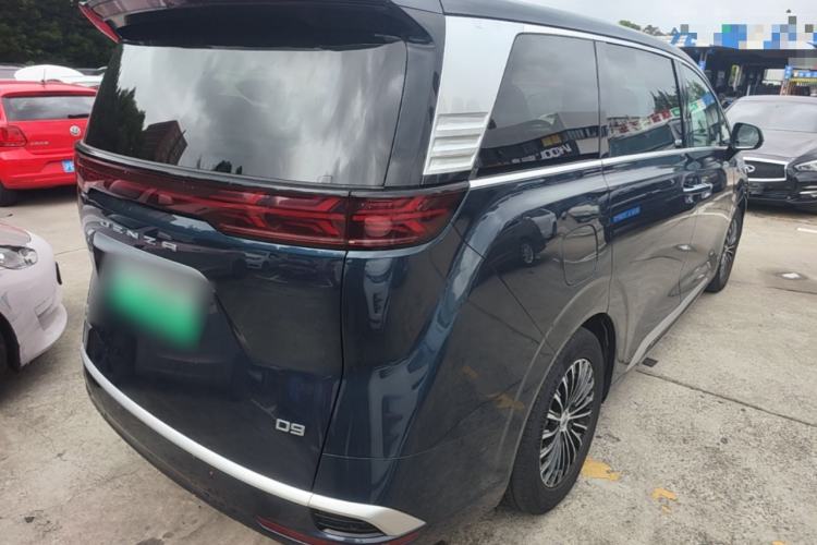 Used Denza D9 2022 DM-i 970 Four-Wheel Drive Prestige Model Rear Right 45 Deg