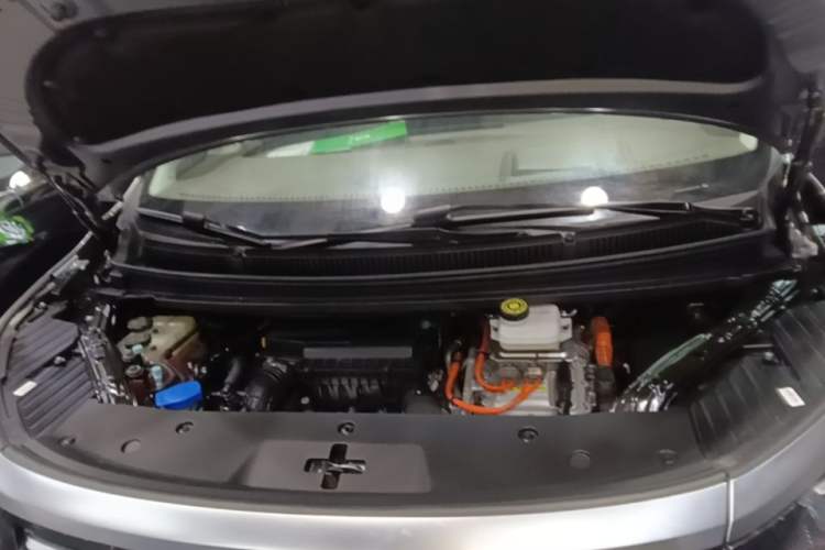 Used Denza D9 2022 DM-i 970 Four-Wheel Drive Flagship Model Engine Bay