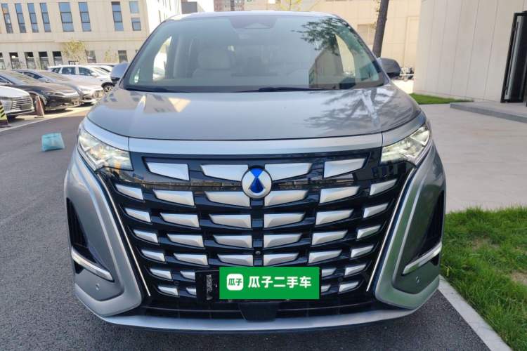 Used Denza D9 2022 DM-i 970 Four-Wheel Drive Flagship Model Front