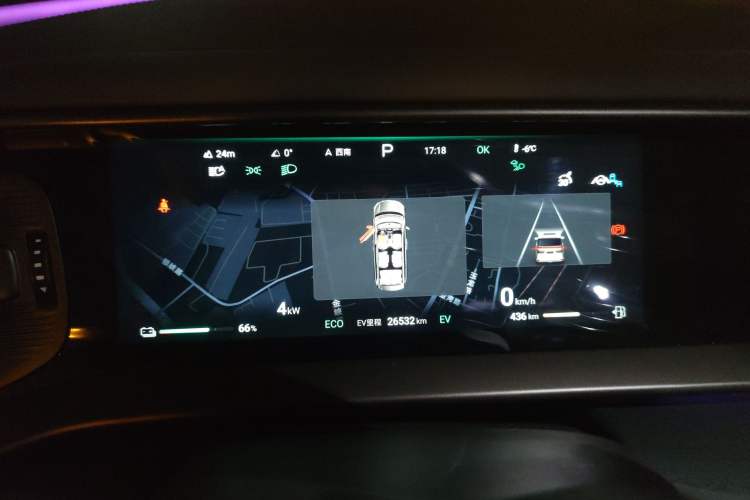 Used Denza D9 2022 DM-i 970 Four-Wheel Drive Flagship Model Instrument Cluster