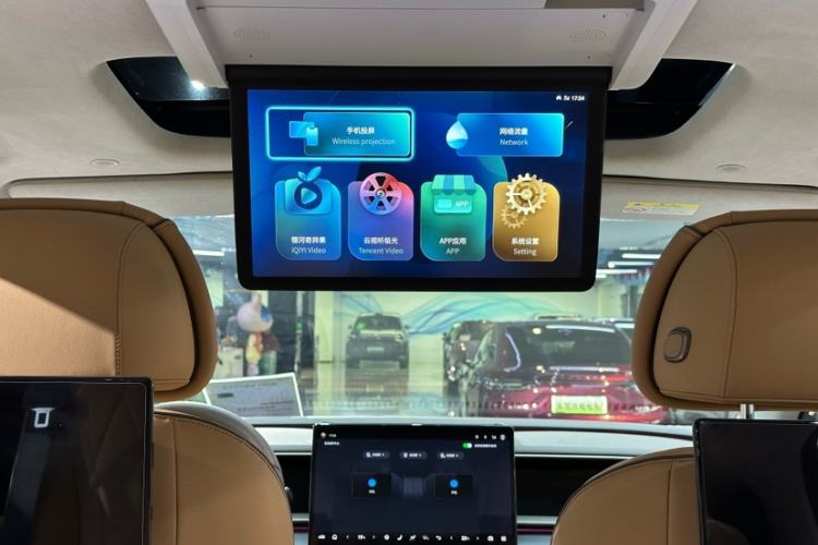 Used Denza D9 2022 DM-i 970 Four-Wheel Drive Flagship Model Interior 8