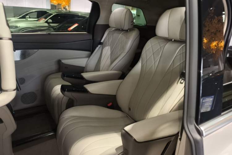 Used Denza D9 2022 DM-i 970 Four-Wheel Drive Flagship Model Left Rear Seat