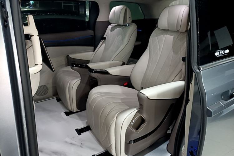 Used Denza D9 2022 DM-i 970 Four-Wheel Drive Flagship Model Left Rear Seat