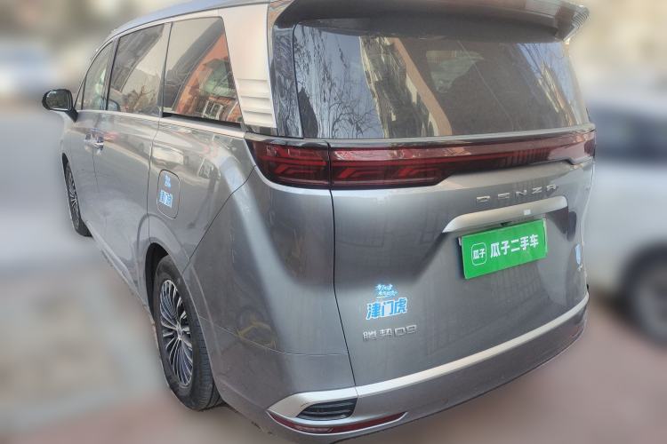 Used Denza D9 2022 DM-i 1040 Prestige Model Rear Left 45 Deg