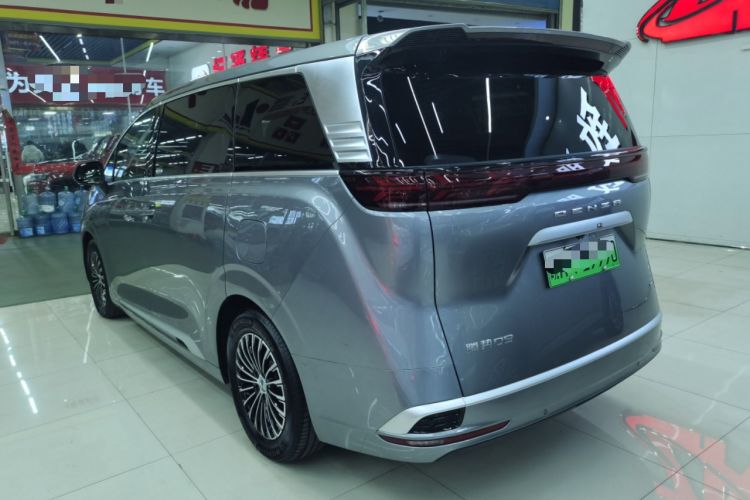 Used Denza D9 2022 DM-i 1040 Prestige Model Rear Left 45 Deg