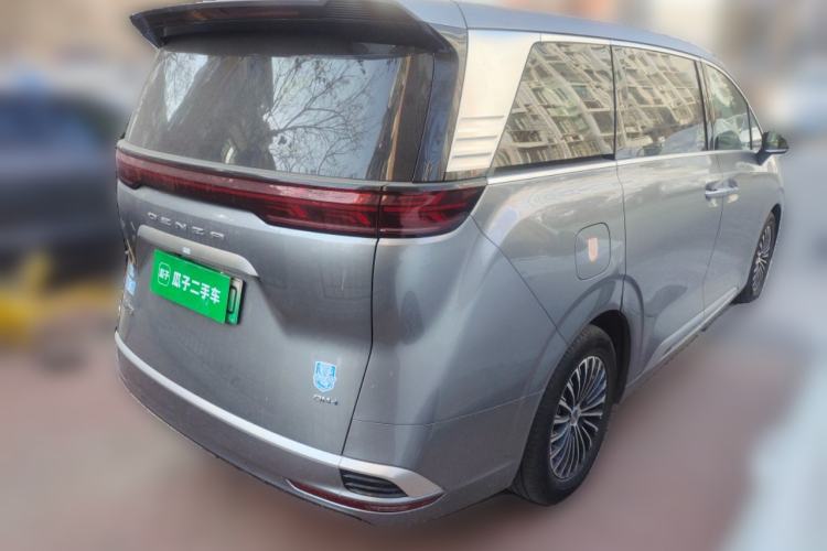 Used Denza D9 2022 DM-i 1040 Prestige Model Rear Right 45 Deg