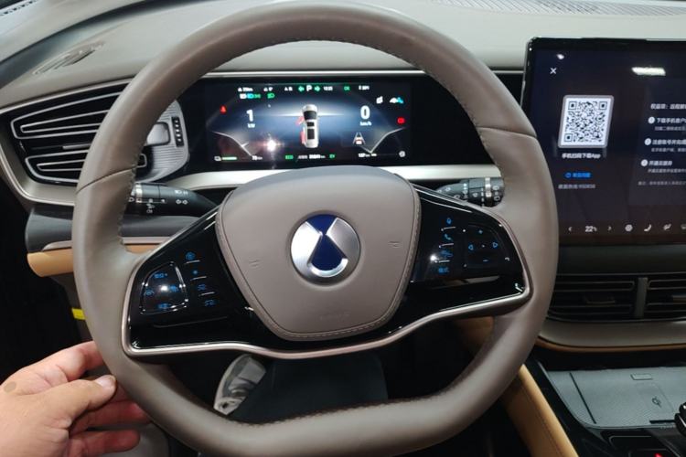 Used Denza D9 2022 DM-i 970 Four-Wheel Drive Prestige Model Steering Wheel