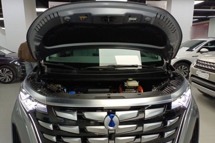 Used Denza D9 2022 DM-i 970 Four-Wheel Drive Flagship Model Engine Bay