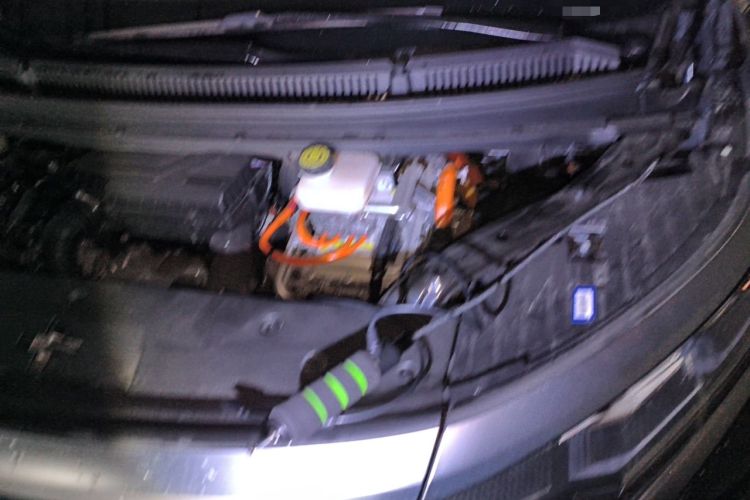 Used Denza D9 2022 DM-i 1040 Prestige Model Engine Bay Left