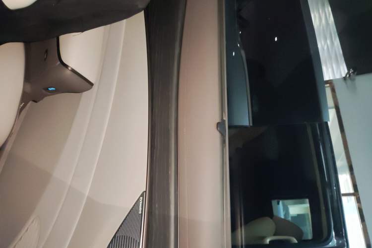 Used Denza D9 2022 DM-i 970 Four-Wheel Drive Flagship Model Left Rear Door Interior