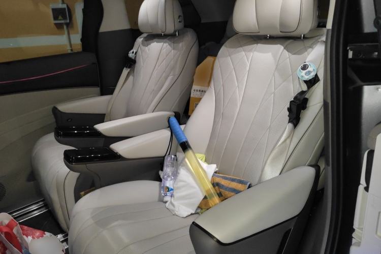 Used Denza D9 2022 DM-i 970 Four-Wheel Drive Flagship Model Left Rear Seat