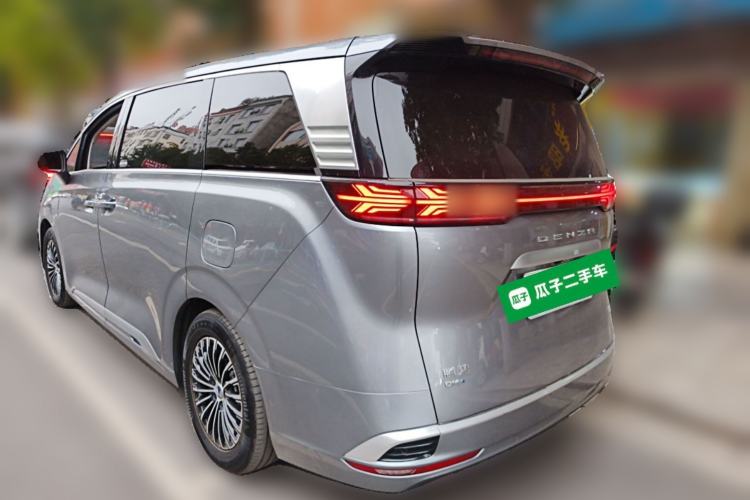 Used Denza D9 2022 DM-i 1040 Prestige Model Rear Left 45 Deg