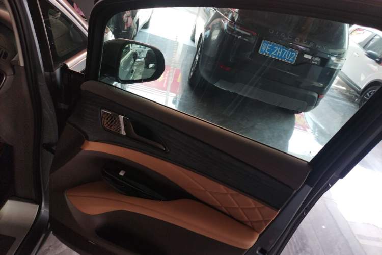 Used Denza D9 2022 DM-i 970 Four-Wheel Drive Flagship Model Right Front Door Interior
