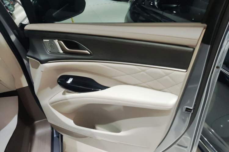 Used Denza D9 2022 DM-i 970 Four-Wheel Drive Flagship Model Right Front Door Interior