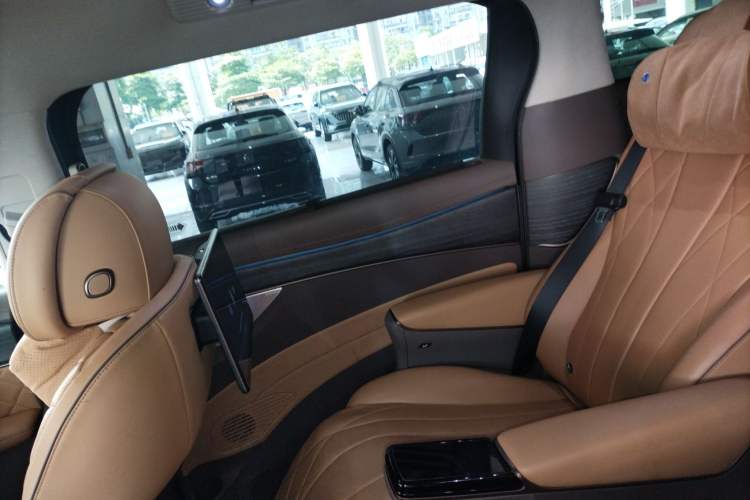Used Denza D9 2022 DM-i 970 Four-Wheel Drive Flagship Model Right Rear Door Interior