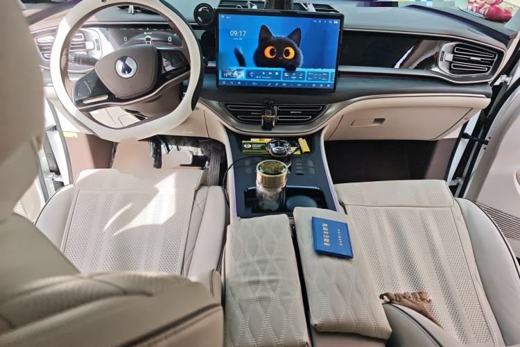 Used Denza D9 2022 DM-i 970 Four-Wheel Drive Prestige Model Center Console
