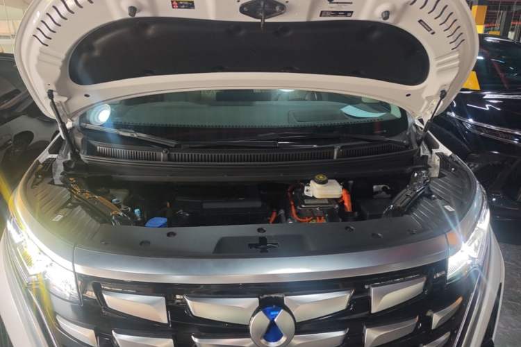 Used Denza D9 2022 DM-i 970 Four-Wheel Drive Flagship Model Engine Bay