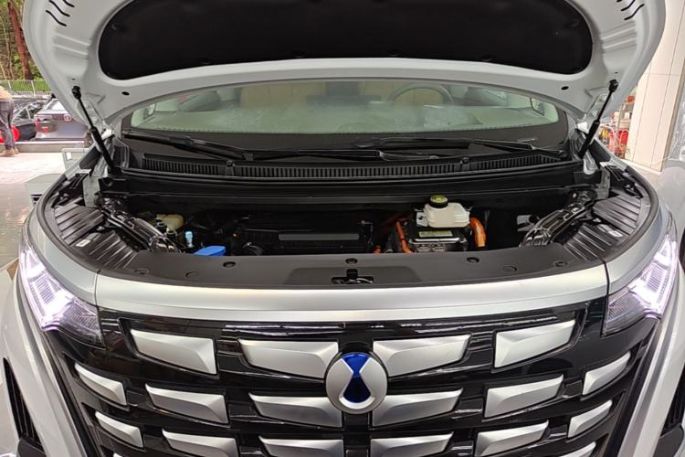 Used Denza D9 2022 DM-i 970 Four-Wheel Drive Prestige Model Engine Bay